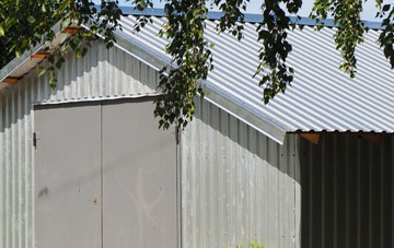 repairing Bacton Green metal garage roofing